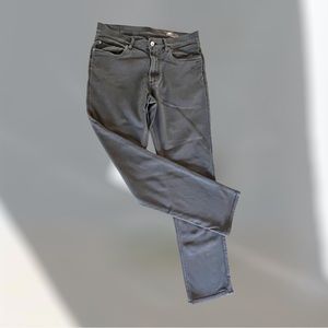 Faherty Mens Gray Stretch 5-Pocket Jeans